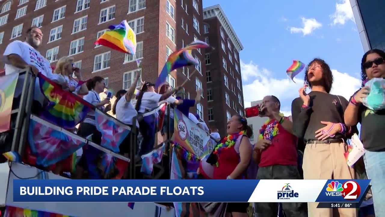 Inside the Central Florida workshop helping create floats for Come Out With Pride — WESH 2 Orlando, Munich Business news