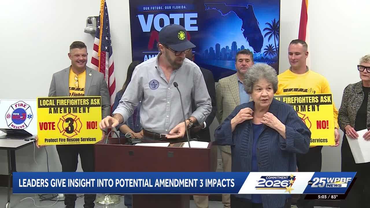Florida officials discuss Amendment 3’s impact on property taxes and local services — WPBF West Palm Beach, Munich Real Estate news